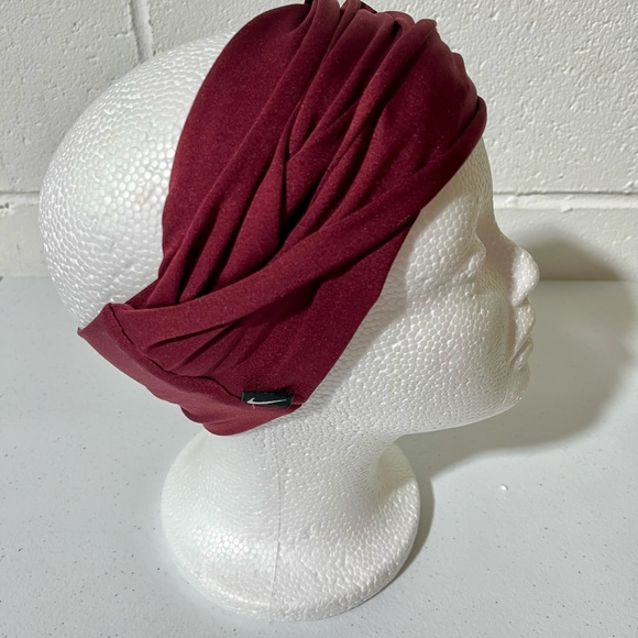 Nike Dry Twist Knot Headband Fireberry NWOT OSFM B2 - Picture 1 of 5
